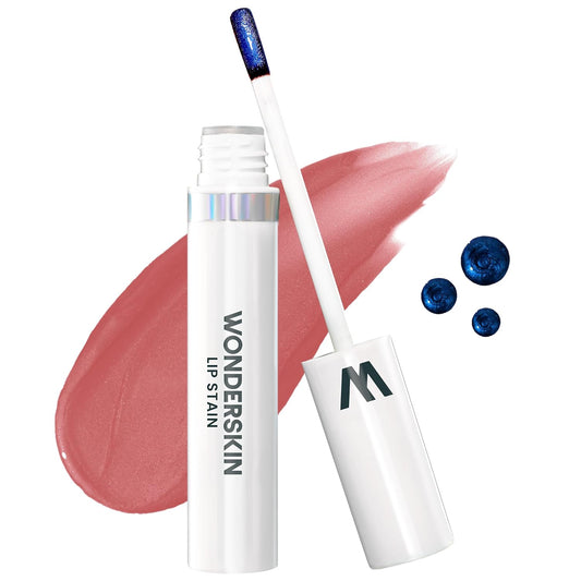 Wonderskin Wonder Blading Lip Stain Masque - Long Lasting, Waterproof Nude Tint | Matte Finish