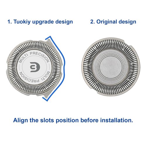 Philips Norelco SH30 Replacement Heads - Compatible with Series 3000, 2000, 1000 Shavers | 3-Piece Pack