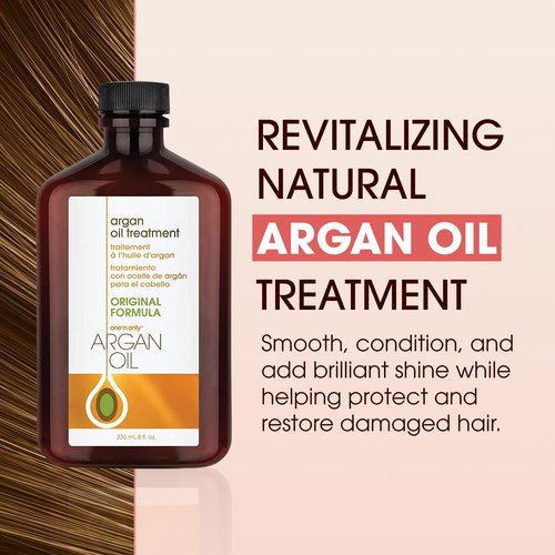 One 'n Only Argan Hair Oil - Lightweight Non-Greasy Formula for Natural Hair & Wigs | 60 ml (2 oz)