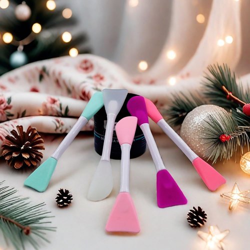 RamPula Silicone Face Mask Brush - Flexible Applicator for Mud, Clay & Sleeping Masks | Beauty Tool