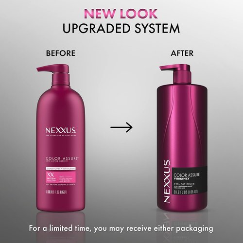 Nexxus Color Assure Conditioner - Vibrant Color Protection for Treated Hair | 33.8 oz