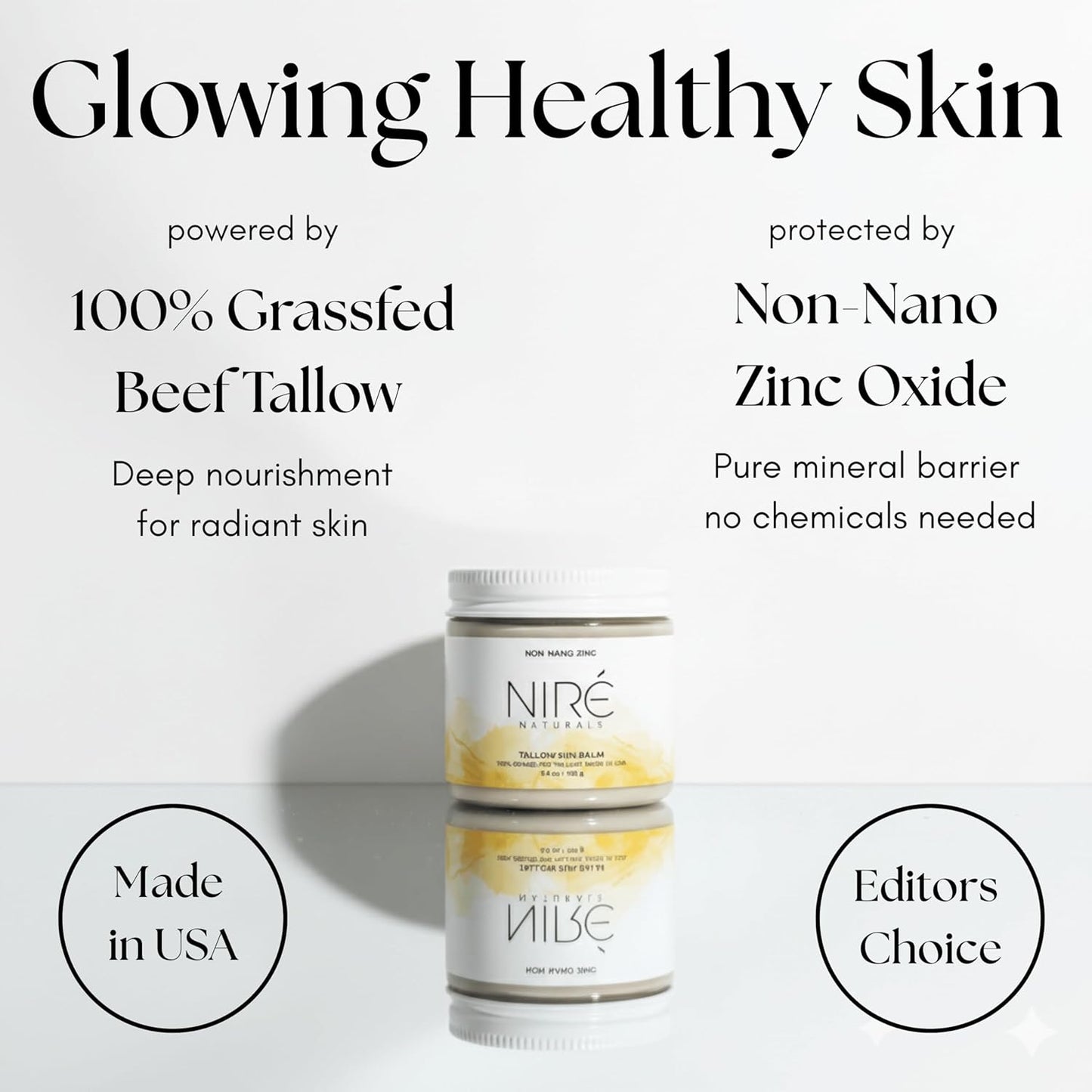 Skiennix Tinted Mineral Sun Balm - Chemical Filter-Free, Non-Toxic Zinc Formula, Made in USA