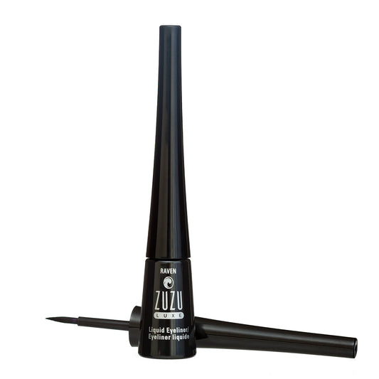 Zuzu Luxe, Vegan, Liquid Eyeliner (Raven),.1 oz