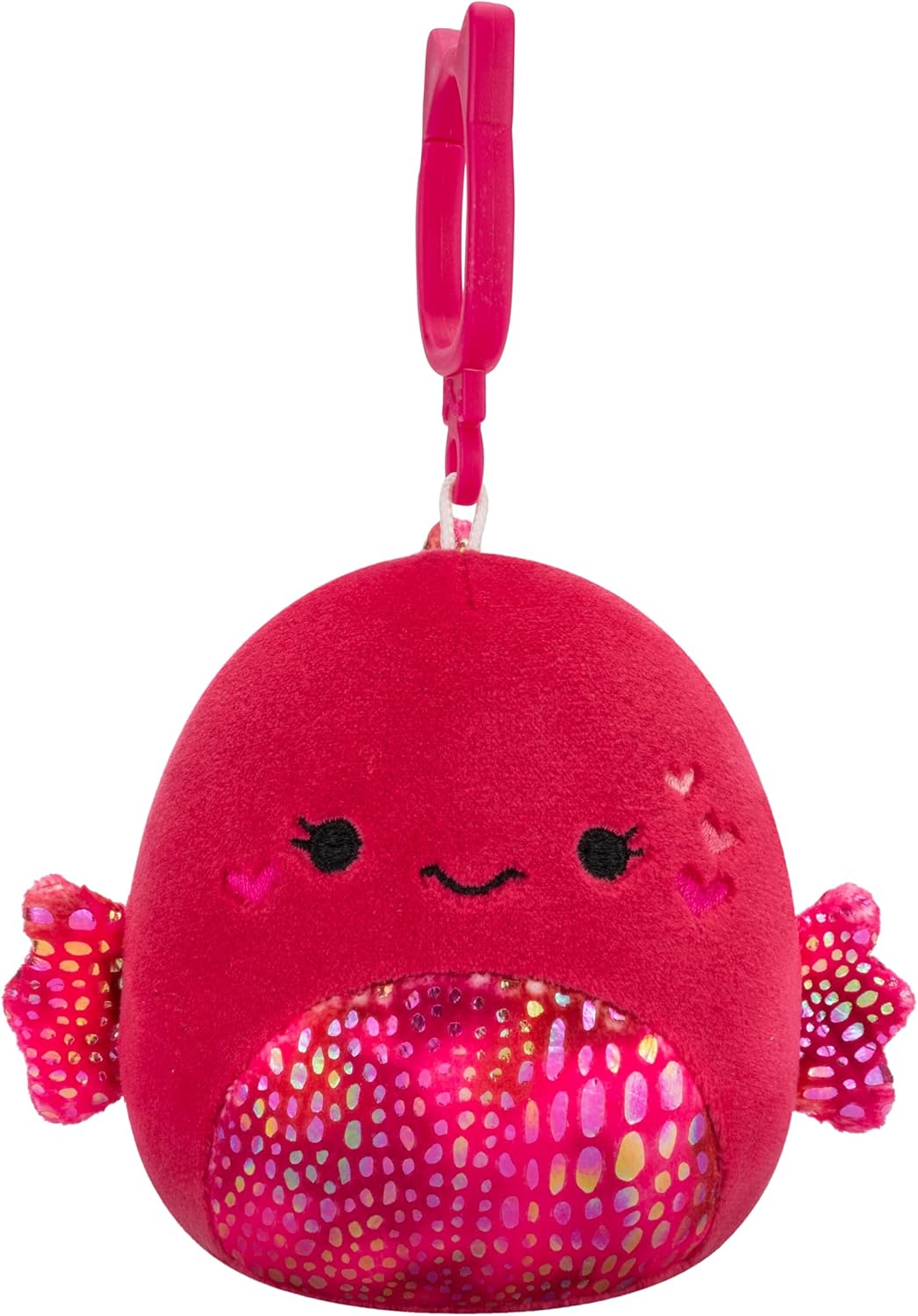 Squishmallows Original Valentine’s Day Clip 5-Pack – Official Jazwares Plush (Clips) (Amazon Exclusive)