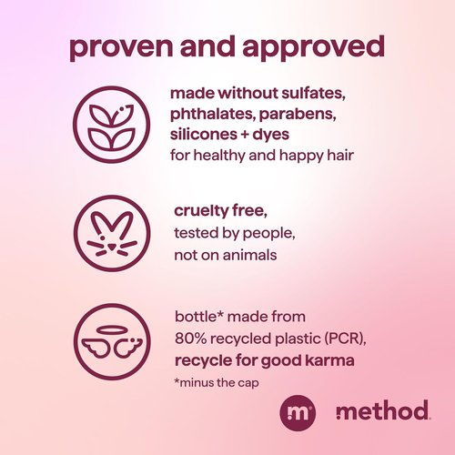 Method Volumizing Conditioner - Pure Peace for Thicker, Fuller Hair | Sulfate-Free, 13.5 oz