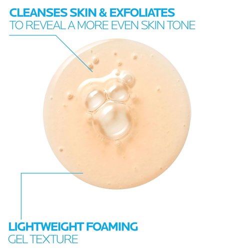 La Roche-Posay Mela B3 Gel Cleanser - Anti-Aging Face Wash with Niacinamide & PHA for Dark Spots & Discoloration