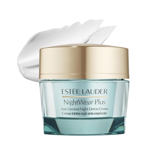 Estée Lauder NightWear Plus Anti-Oxidant Night Detox Cream - Anti-Aging Face Moisturizer, 1.7 Oz