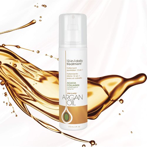 One N' Only Argan Oil 12-in-1 Daily Treatment - Lightweight Frizz Control & Moisturizing for Dry Hair | 6 Fl Oz