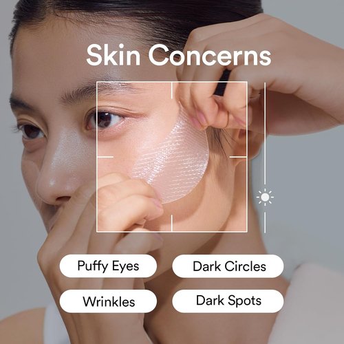 Abib PDRN & Collagen Eye Patch - Anti-Aging Eye Patches with Jericho Rose Jelly | 60 Count