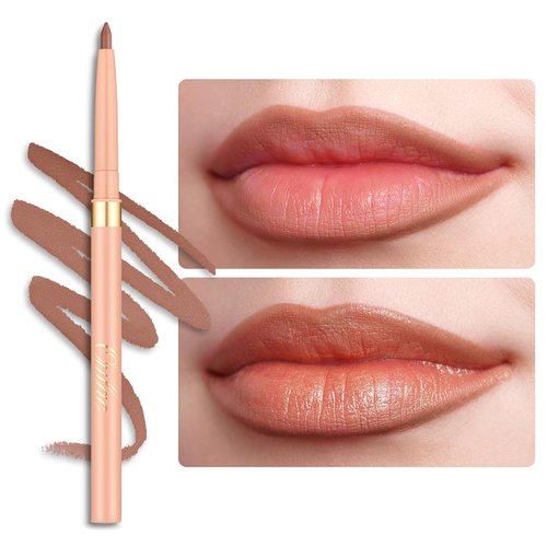 Oulac Waterproof Lipliner Pencil - Smooth, Creamy & Retractable Lip Makeup | Vegan, Cruelty-Free, LL02 Tempting Taupe