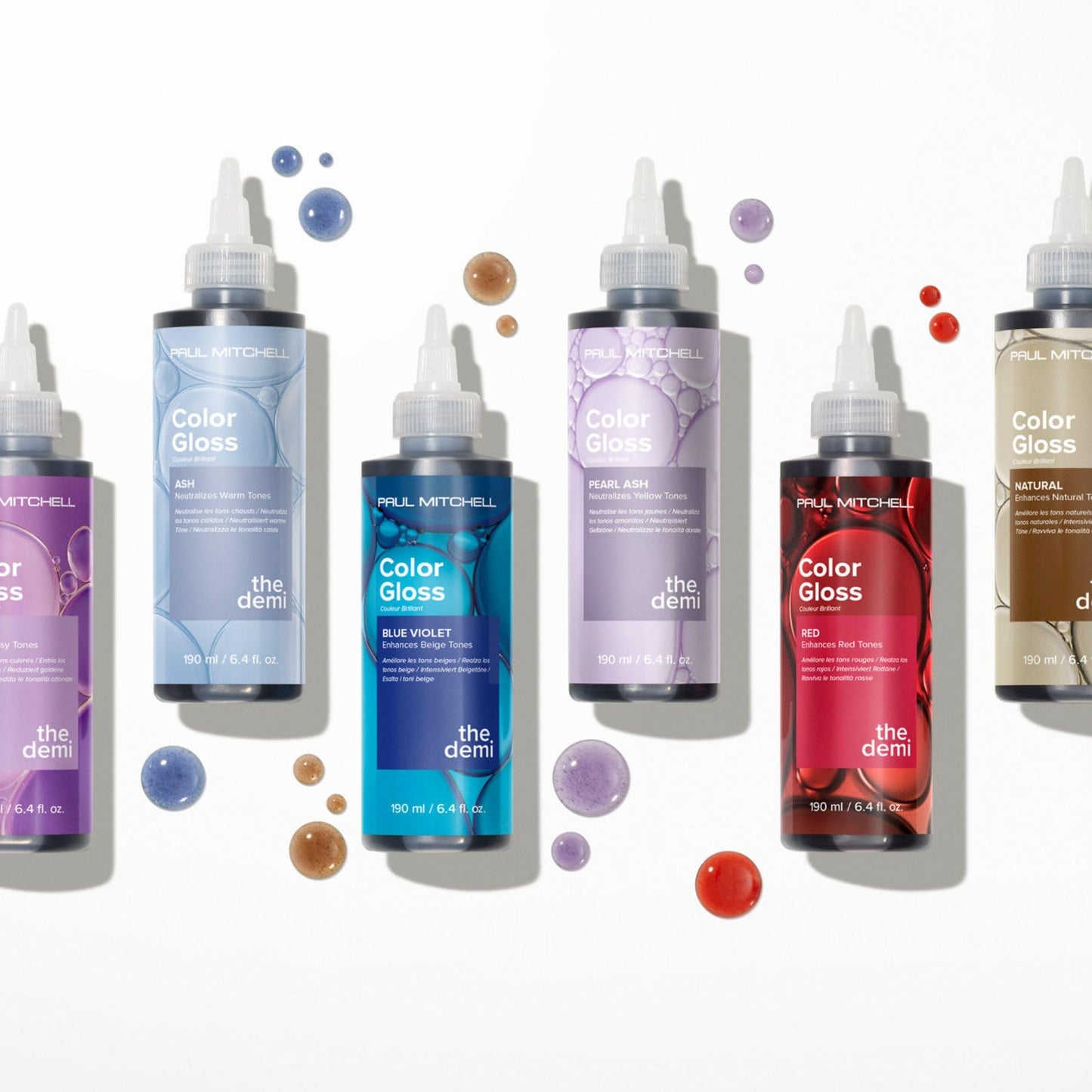 Paul Mitchell The Demi Color Gloss, Glosses in 3 Minutes, Blue Violet, 6.4 Fl Oz