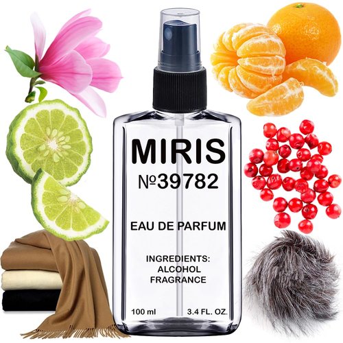 MIRIS Eau de Parfum No. 39782 | Long-Lasting Unisex Fragrance for Women & Men - 3.4 Fl Oz / 100 ml