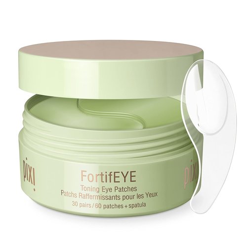 Pixi FortifEYE Firming Hydrogel Eye Patches - Vegan Collagen for Puffy Eyes & Fine Lines | 30 Pairs