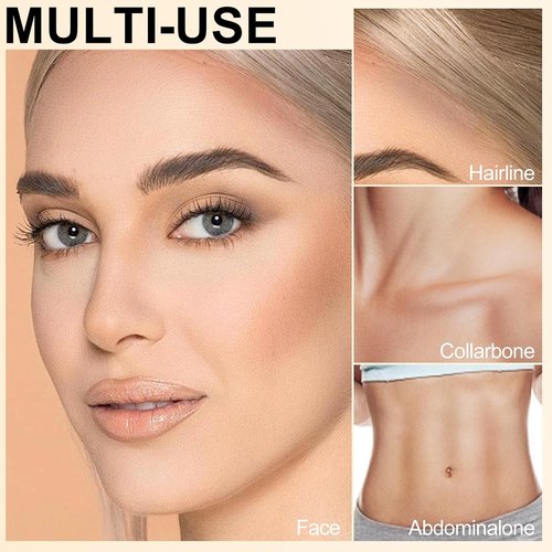 Erinde Cool Toned Contour Stick - Large Capacity Grey Brown Cream for Fair Skin | Waterproof & Long Lasting