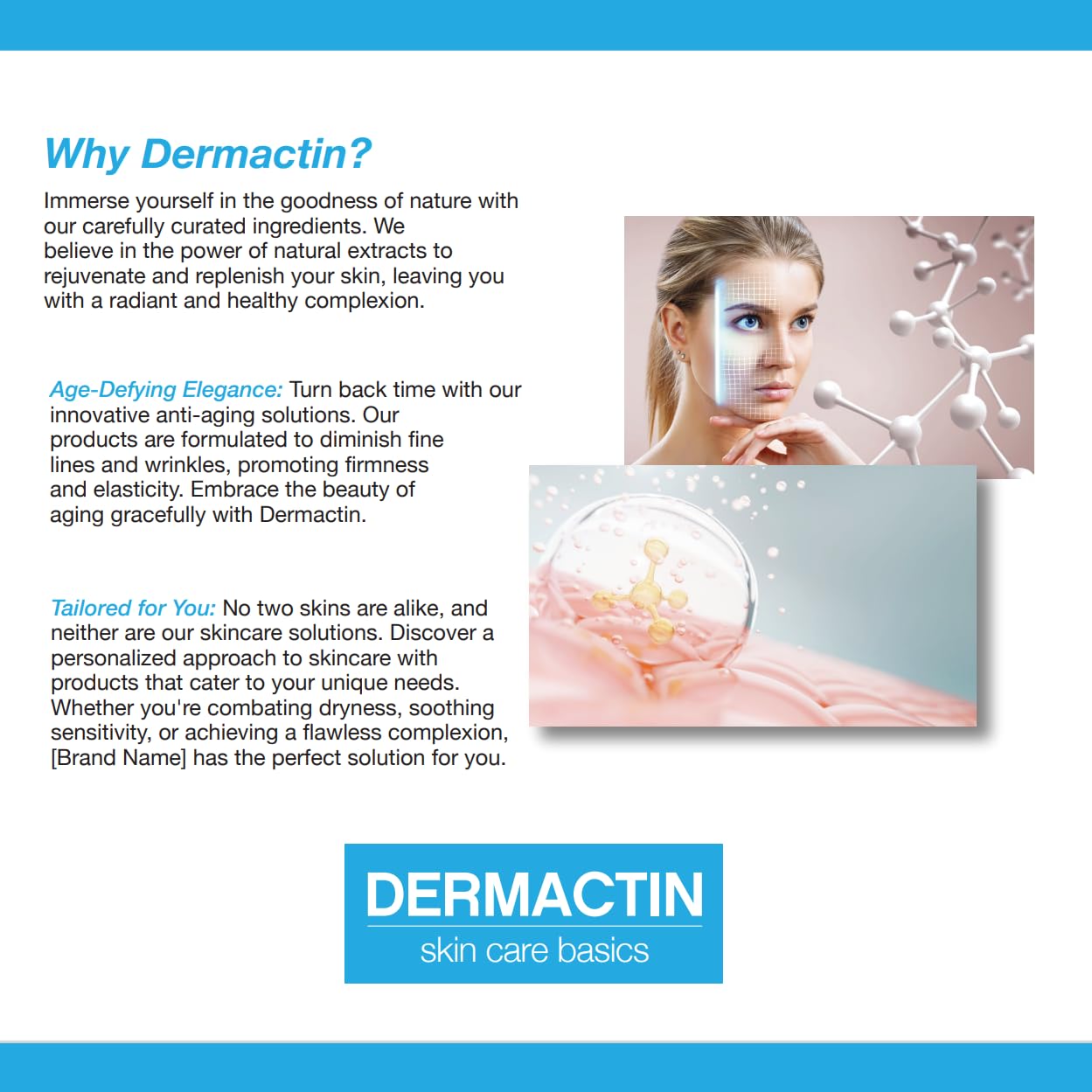 Dermactin Upper Eyelid Cream - Firm & Tone Sagging Skin for Youthful Appearance | 1 oz, Sensitive Skin