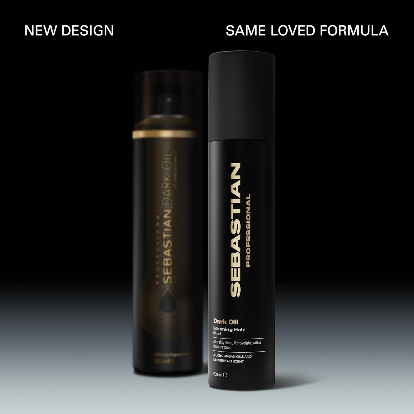 Sebastian Professional Dark Oil Silkening Fragrant Mist - Dry Conditioner with Jojoba & Argan Oil | 4.5 fl oz