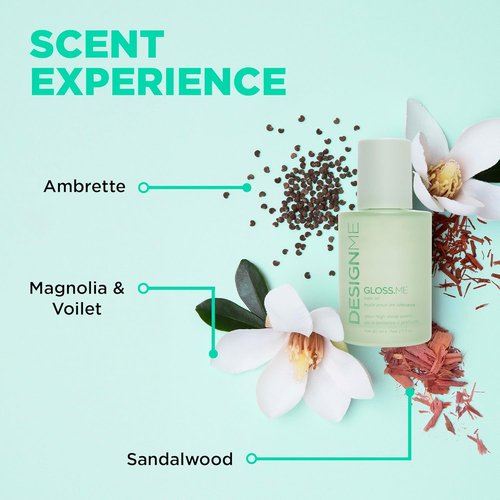 Design.Me GLOSS.ME Hair Oil - Anti-Frizz Serum for Women | Argan Oil for Shine & Hydration | Paraben & Sulfate Free