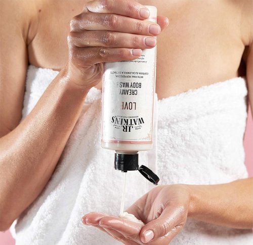 J.R. Watkins Body Wash - Creamy Moisturizing Formula with Peony & Patchouli Scent | 12 oz