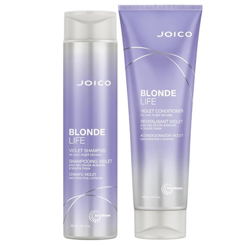 Joico Blonde Life Violet Shampoo & Conditioner Set - Neutralize Brassy Tones & Boost Shine | Sulfate-Free Formula