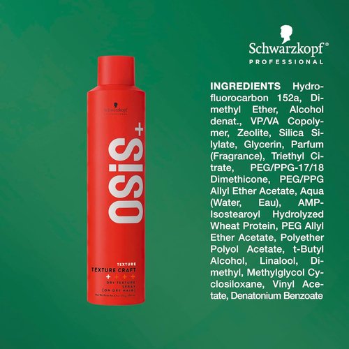 OSiS+ Texture Craft - Volumizing Dry Texture Spray for Natural Feel & Root Lift