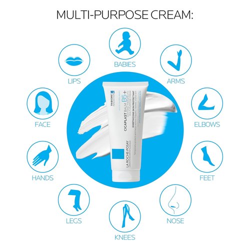 La Roche-Posay Cicaplast Balm B5 - Healing Ointment for Dry & Irritated Skin | Fragrance-Free, Baby Safe