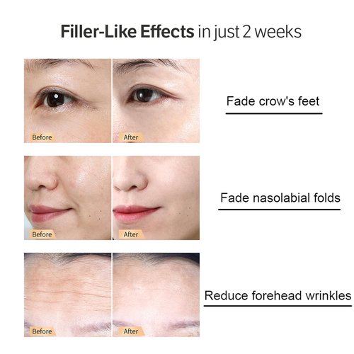 Regine Switzerland Deep Collagen Anti-Wrinkle Serum - 30ml Moisturizing Essence with Hyaluronic Acid for Smooth Skin