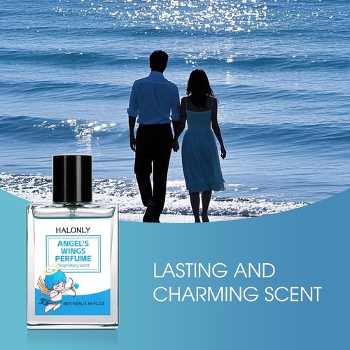 Halonly Lemon Lavender Citrus Perfume - Fresh Lemon Perfume with Lavender & Amber Base, Date Night Perfume Seductive, Office Safe Anxiety Relief Scent, Viral Sleep Fragrance, Mysterious Calm