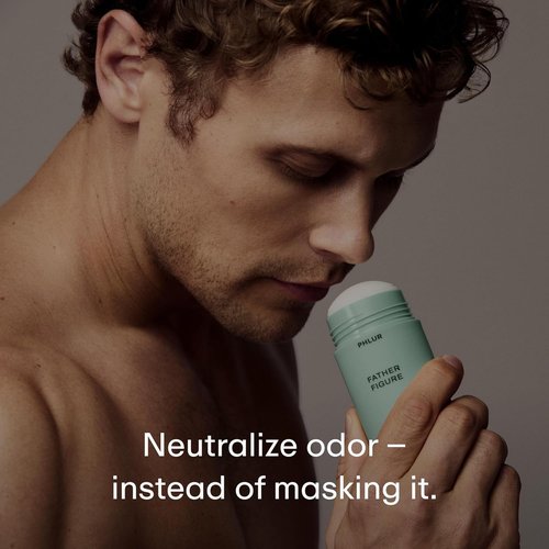 PHLUR Father Figure Natural Deodorant - Aluminum-Free, Long-Lasting Odor Protection | 1.76 Oz, Vanilla & Fig
