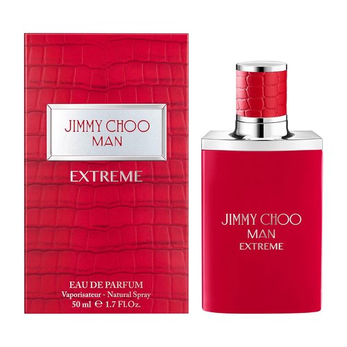 JIMMY CHOO - Man Extreme Eau de Parfum - Aromatic Men's Fragrance with Red Thyme & Tonka Bean - 3.3 oz