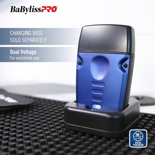 BaBylissPRO High-Performance LO-PROFX Foil Shaver - Compact Design for Precision Grooming