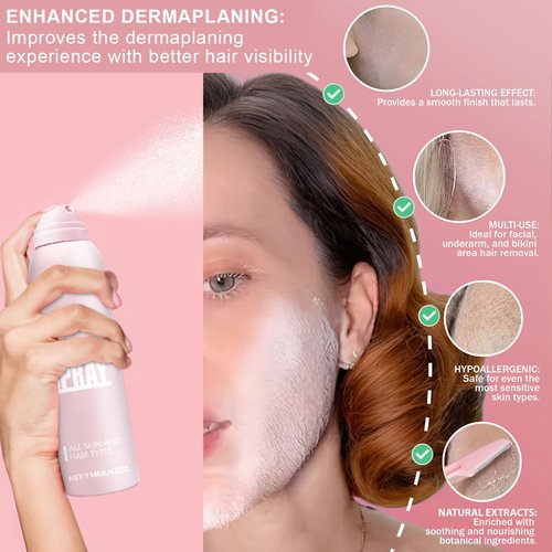 Regine Switzerland Hair Identifier Spray - Moisturizing Dermaplaning Solution for Smooth Skin | 1pc
