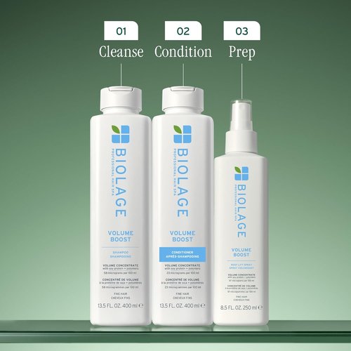 Biolage Volume Boost Conditioner - Weightless Moisture & Shine for Fine Hair | Vegan & Paraben-Free