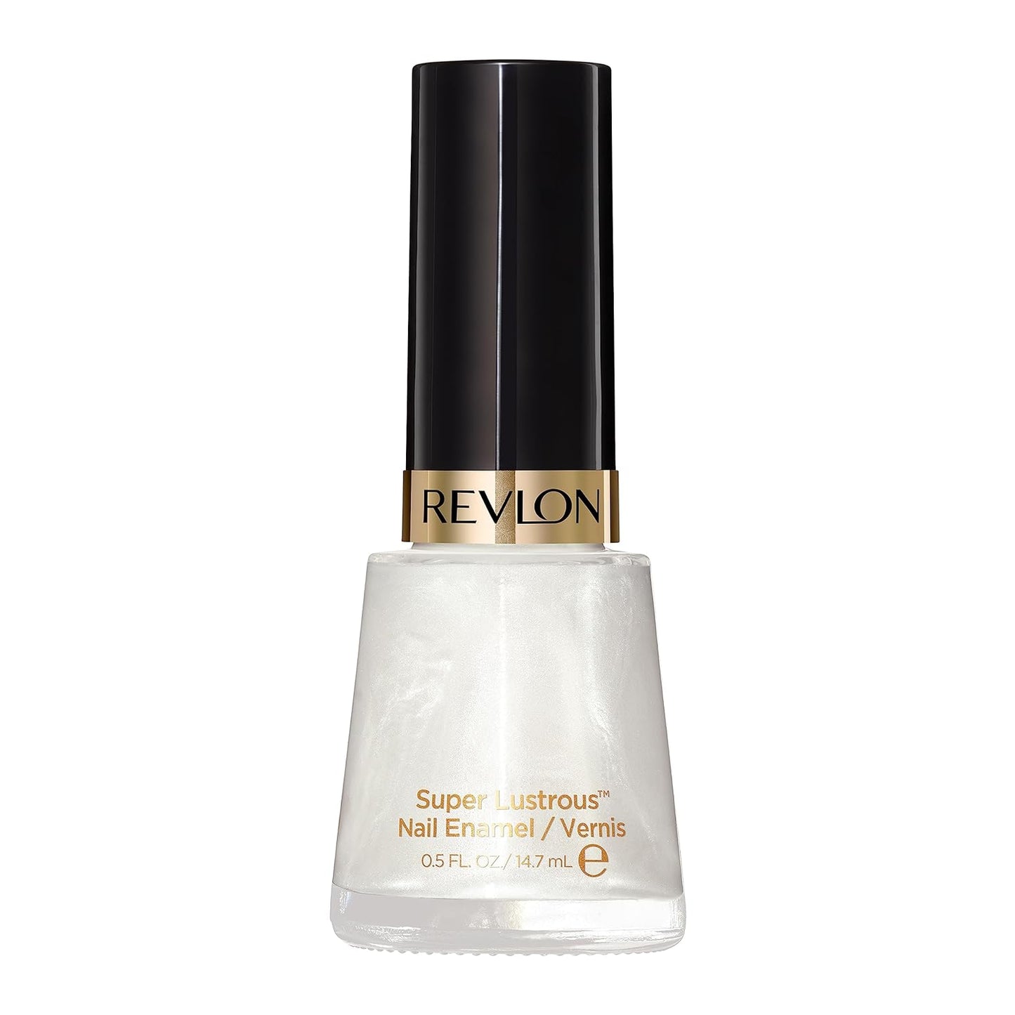 Revlon Super Lustrous Nail Polish - Chip-Resistant Longwear Formula | High Shine Finish, 020 Pure Pearl, 0.5 fl oz