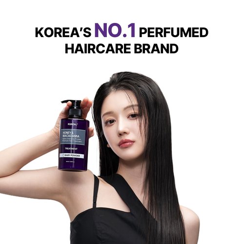 KUNDAL Korean Shampoo and Conditioner Set [Baby Powder] Salon-quality, Long Lasting Scent, Moisturizing, Sulfate-Free, Argan & Macadamia Oil, Korean Hair care, 16.9 fl oz each
