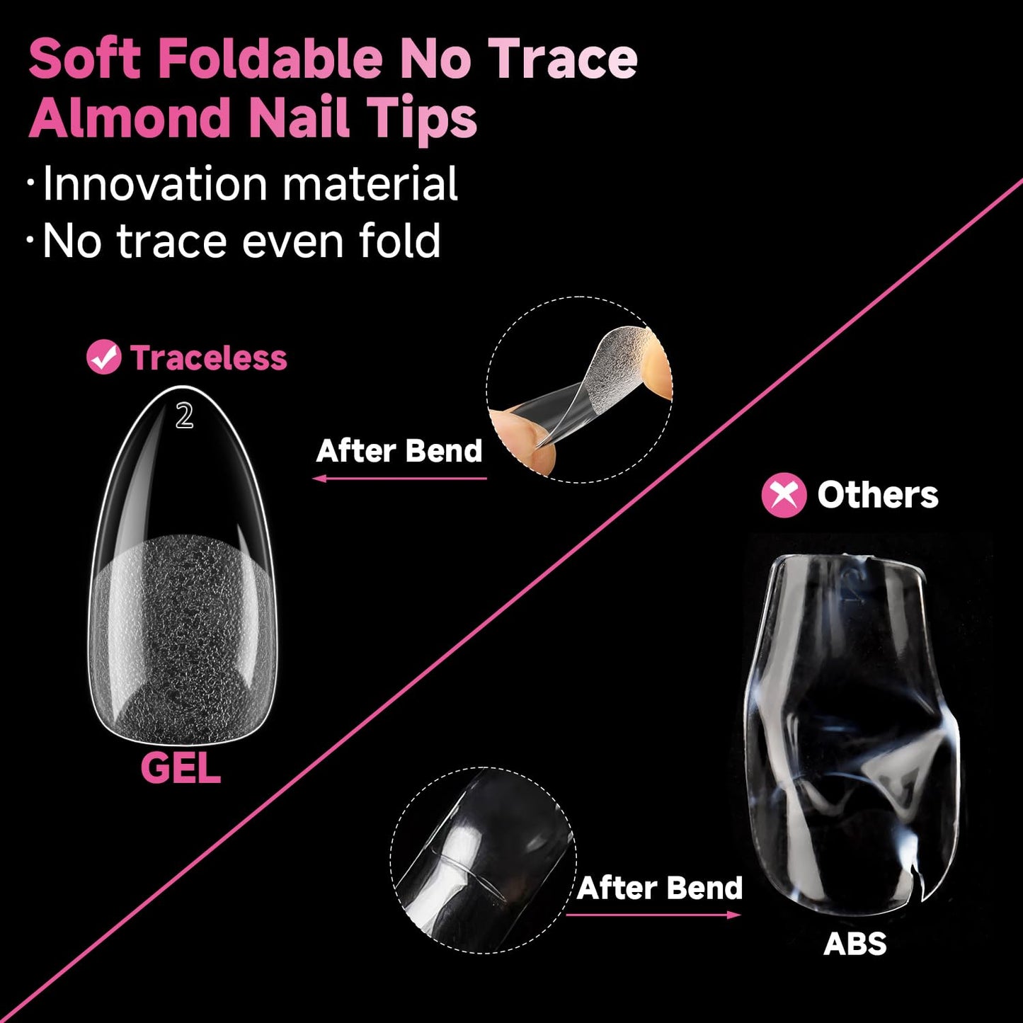 UNA GELLA Gel Nail Glue, Solid Nails Gl ue Gel 40g Lamp Curing Needed Soak Off G LUE Strong Nail G LUE G el for Acrylic Fake Nails Tips Extension Press On Nails for Gelly Tips