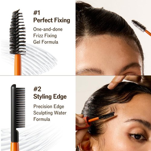 Hard Fix Hair Mascara - Strong Hold Taming Wand for Precision Styling | Non-Greasy All-Day Fix
