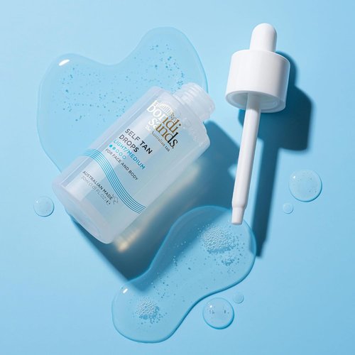 Bondi Sands Hydrating Self Tan Drops - Flawless Glow for Face & Body | 2 Shade Options, 1.01 FL OZ