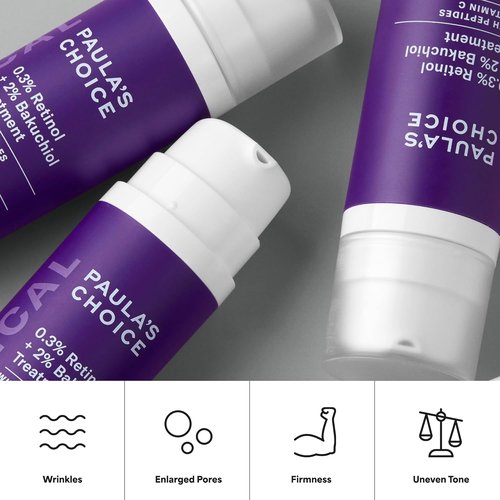 Paula's Choice Clinical Retinol Face Serum - Anti-Aging Treatment with Bakuchiol, Ceramides & Hyaluronic Acid | 1 oz