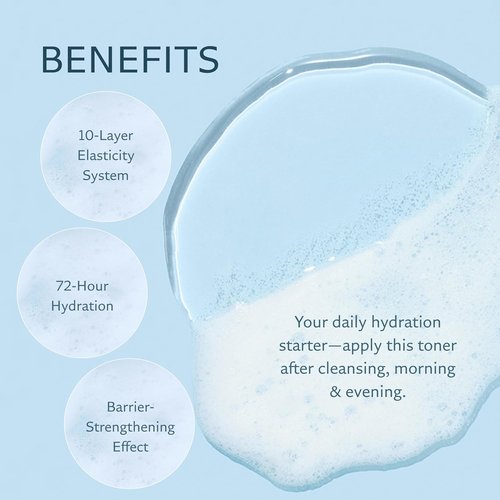 DUEM | Bubble Tonerment – Low pH Ceramide Complex Foaming Toner for 72-Hour Hydration, 3.38 fl. oz.