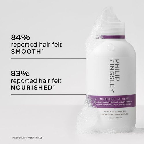 PHILIP KINGSLEY | Moisture Extreme Shampoo | Hydrating Formula for Curly, Dry Hair | 8.4oz