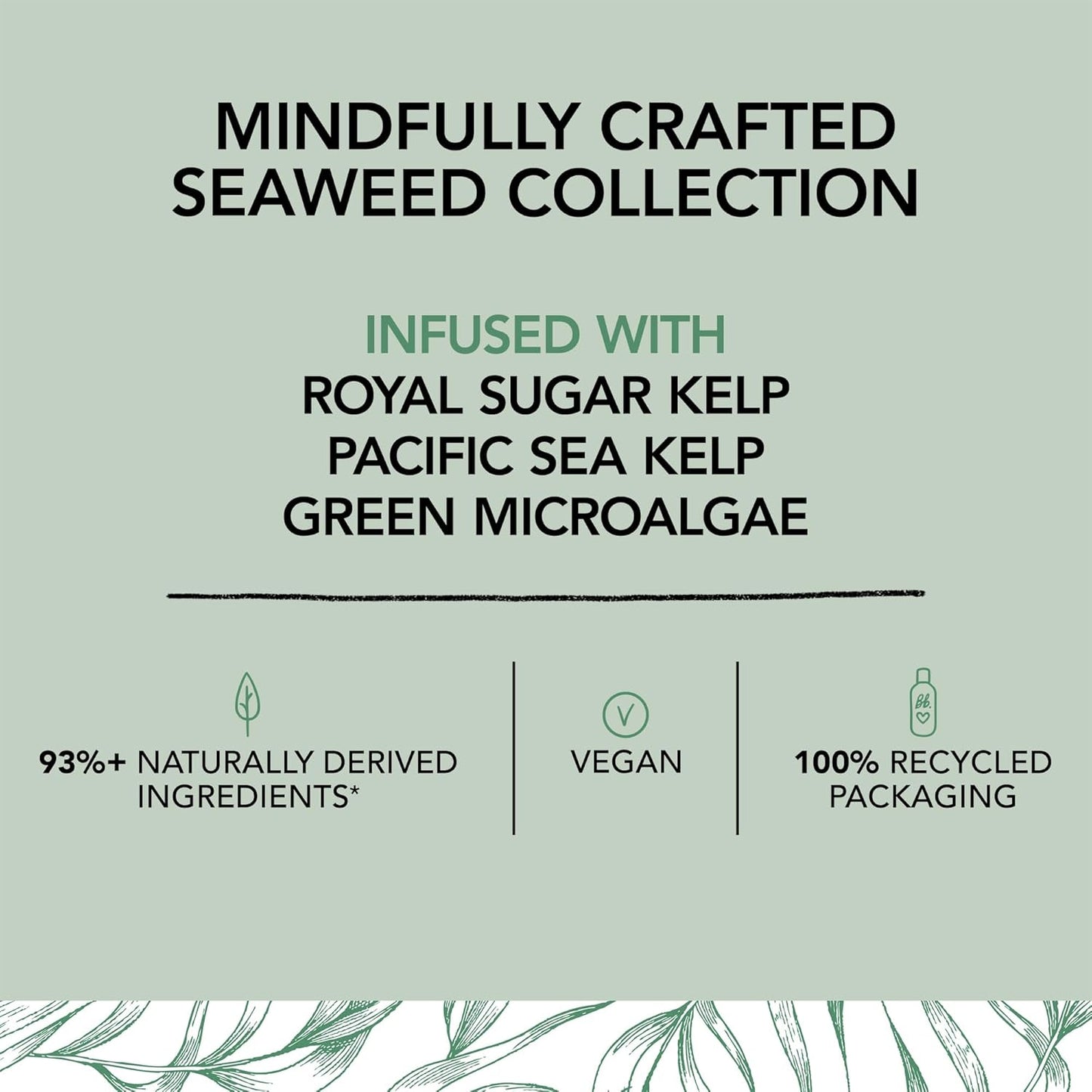 Bumble and bumble. Seaweed Hydrating Shampoo - Gentle Cleanser for All Hair Types | Sulfate-Free, Boosts Scalp Hydration