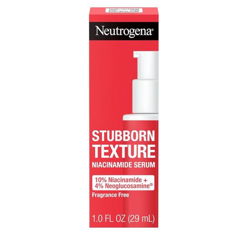 Neutrogena Resurfacing Serum - 10% Niacinamide & 4% Neoglucosamine for Acne-Prone Skin | Fragrance-Free, 1 fl. oz