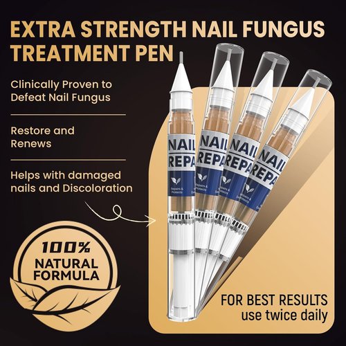 Regine Switzerland Toenail Fungus Treatment Pen - Extra Strength with Natural Plant Extracts for Healthy Nails