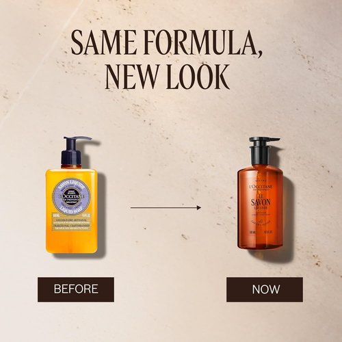 L'OCCITANE Lavender Liquid Soap - Shea Enriched Formula for Hands & Body | 16.90 Fl Oz