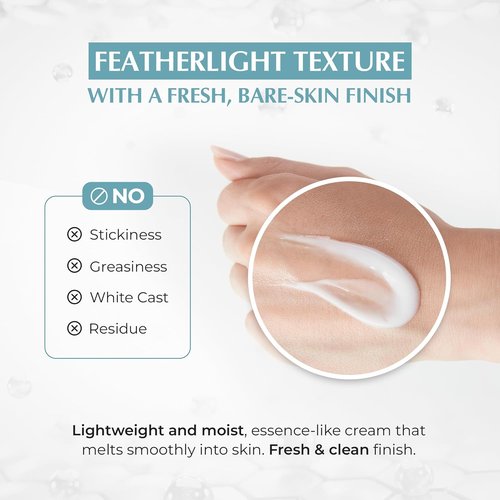 JEU'DEMEURE Anti-Aging SPF 50 Face Sunscreen Lotion - Lightweight, Non-Sticky Formula for Sensitive Skin | 1.69 fl oz