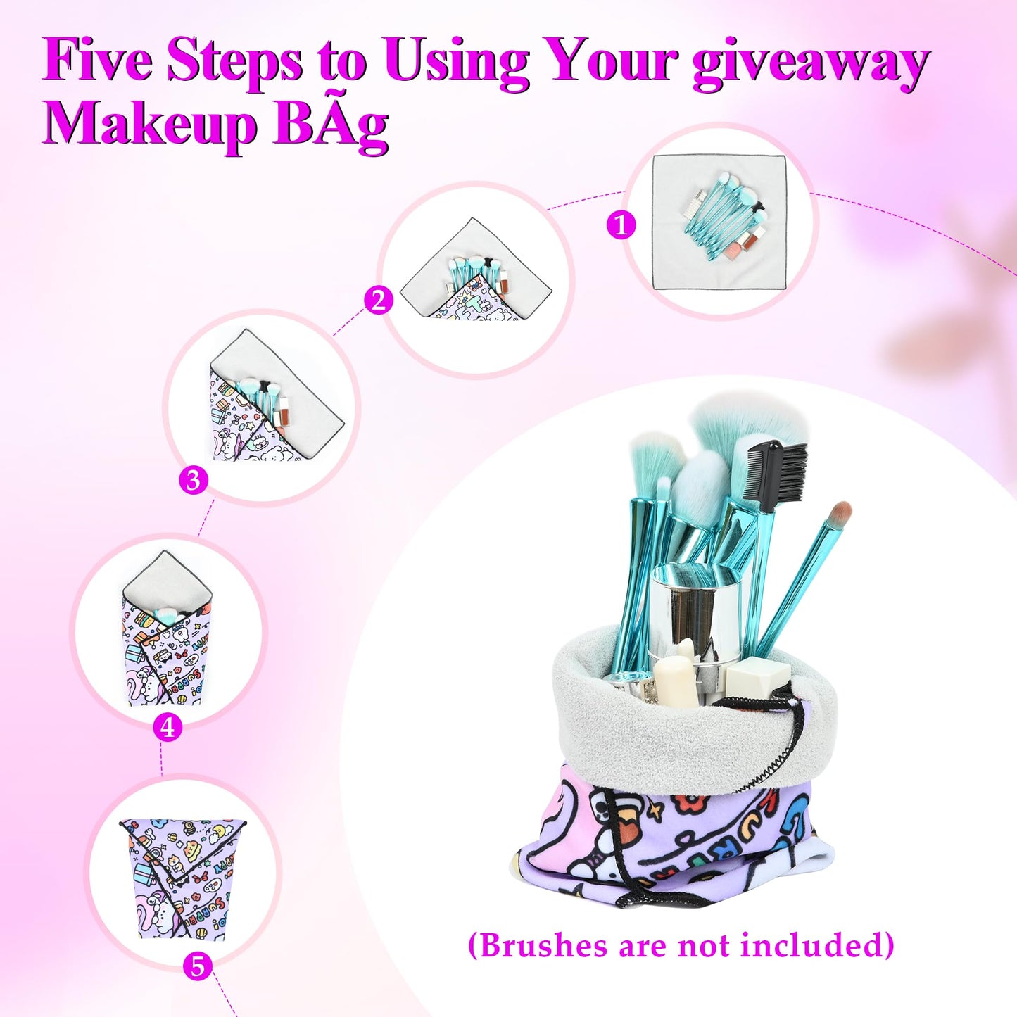 GALHUBIS Makeup Train Case, Portable Makeup Case with Mirror, 2-Trays Cosmetic Organizer Case,Nail Polish Organizer, Travel Makeup Box, Profesional for Salon Barber, Rose Red