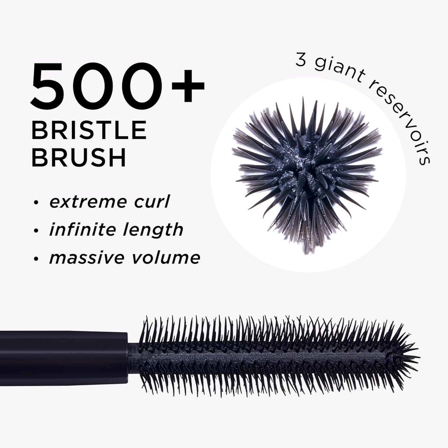 Tarte Maneater Mascara - Extreme Curl, Volume & Length | Long-Lasting & Cruelty-Free Formula