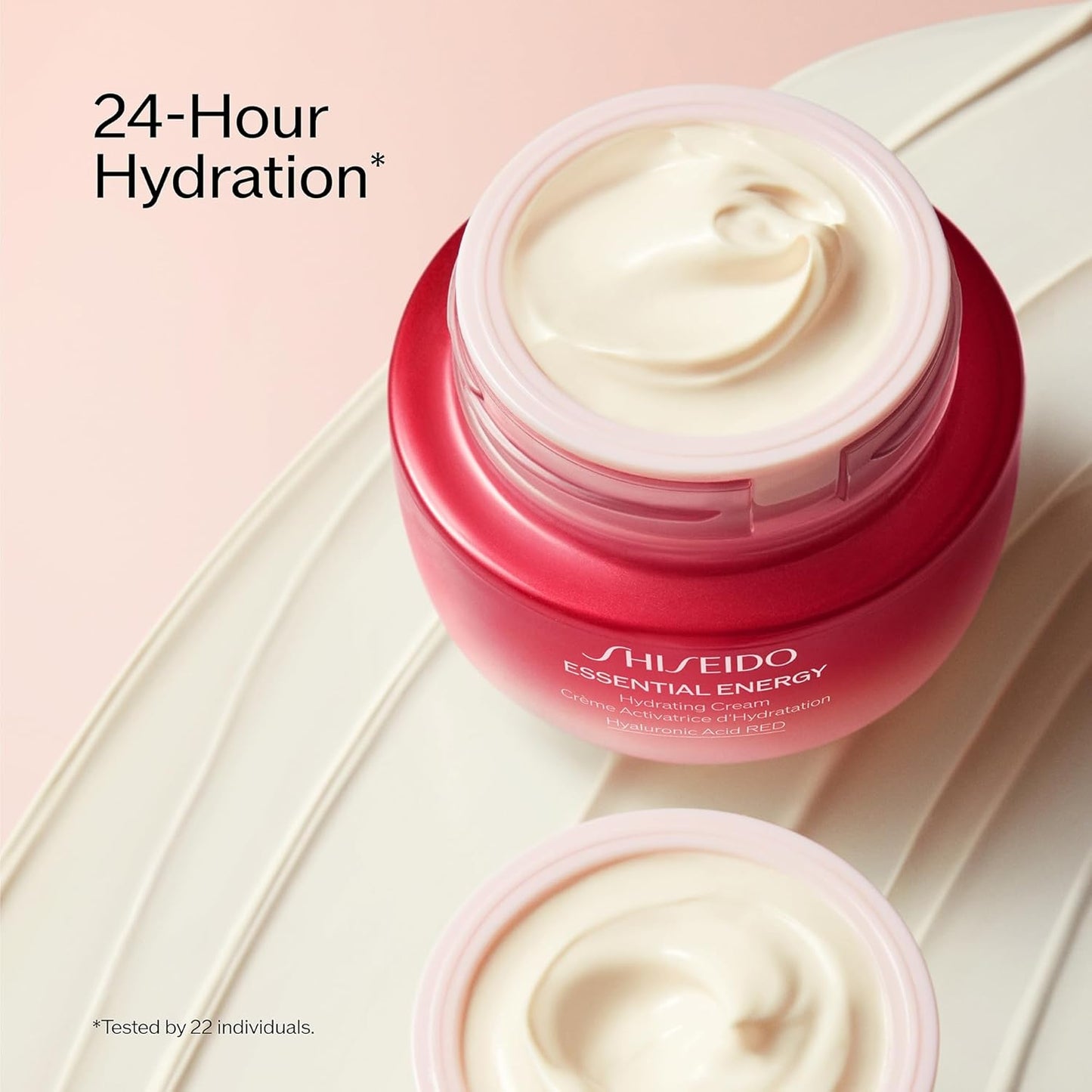 Shiseido Essential Energy Hydrating Cream Refill - 50 mL - 24-Hour Hydration & Pore Reduction - Vegan