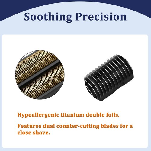 BaBylissPro FXONE Shaver Replacement Foil & Cutters - Professional Black | Durable & Efficient
