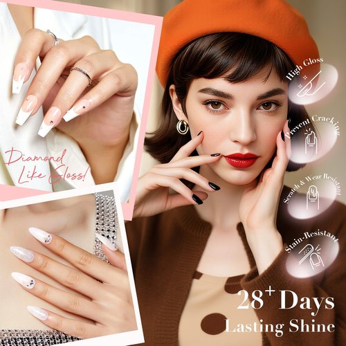 AZUREBEAUTY Dip Powder Liquid Set - Upgraded Care Formula with Base Coat, Activator & Top Coat | 4+4 Pcs, 15ml Each